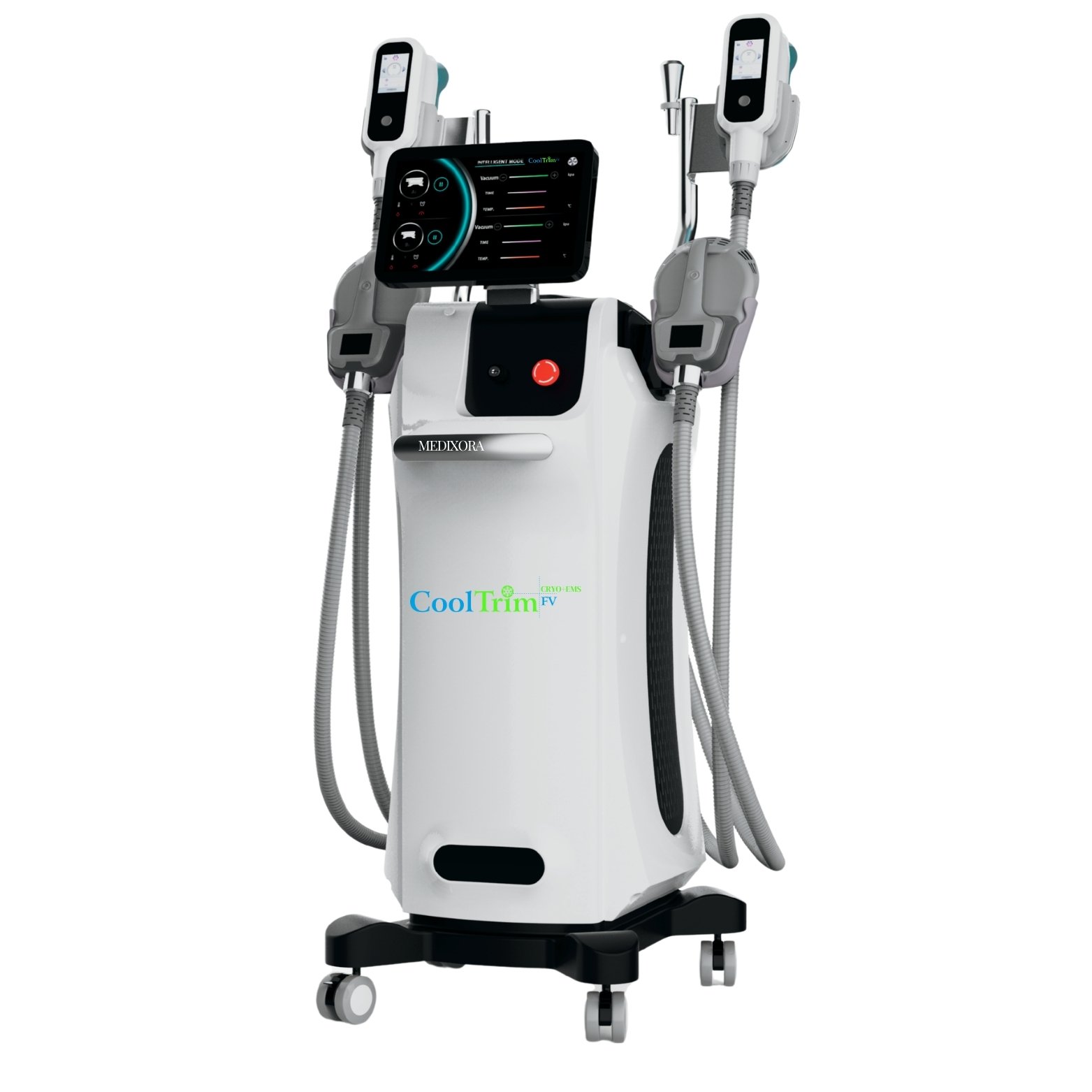 Cooltrim FV Cryo+EMS machine for body contouring, fat reduction, and muscle toning by Medixora