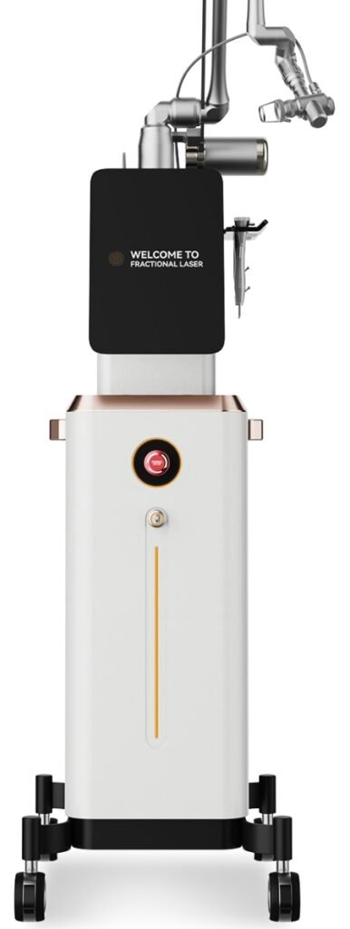 Fracpulse V40 CO2 fractional laser machine for skin resurfacing, acne scars, and skin rejuvenation by Medixora