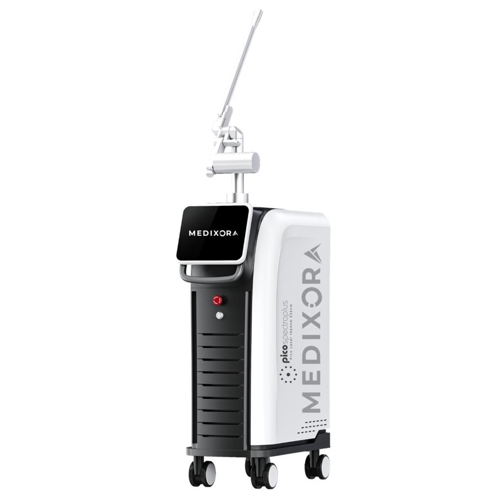 PICO SPECTRA PLUS PICOSECOND LASER MACHINE FOR TATTOO REMOVAL, PIGMENTATION TREATMENT AND SKIN REJUVENATION BY MEDIXORA