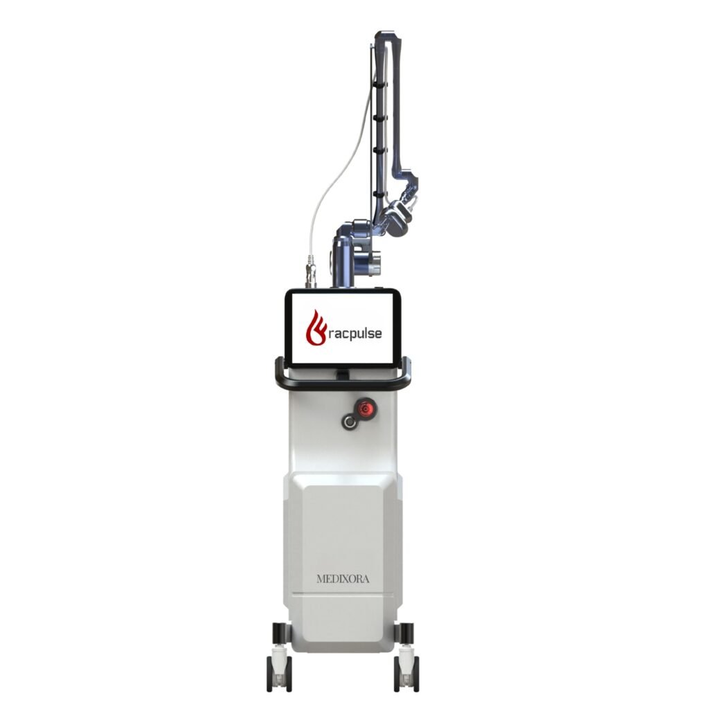 Fracpulse Plus CO2 fractional laser machine for skin resurfacing, acne scars, and skin rejuvenation by Medixora